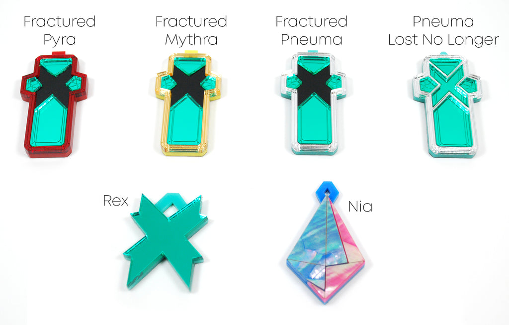 XB2 Core Crystals as Necklaces or Keychains