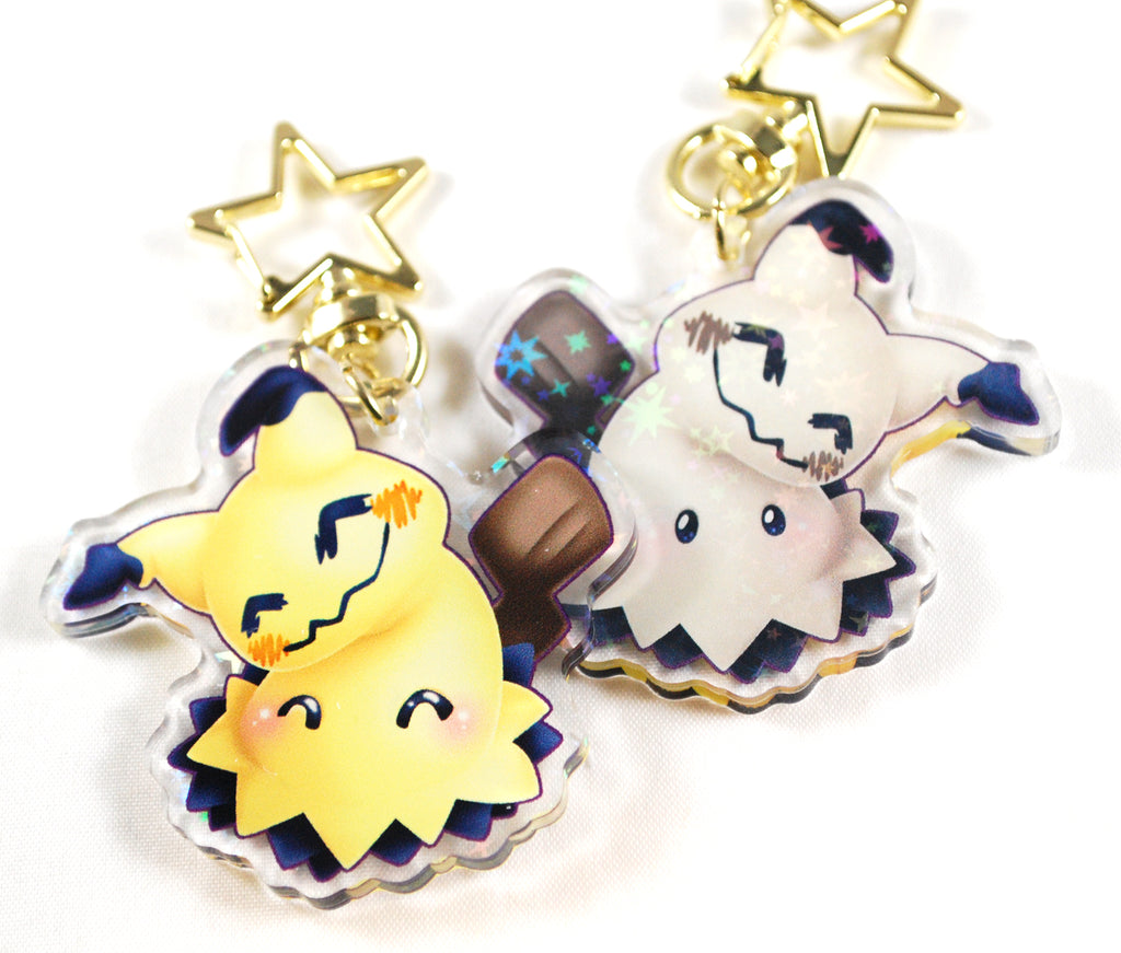 Mimikyu Chibi Fanart Keychain