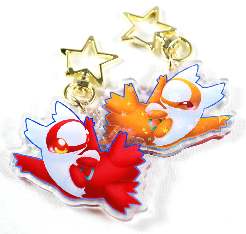 Latias Chibi Fanart Keychain