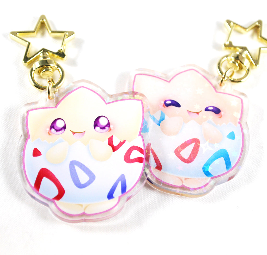 Togepi Chibi Fanart Keychain