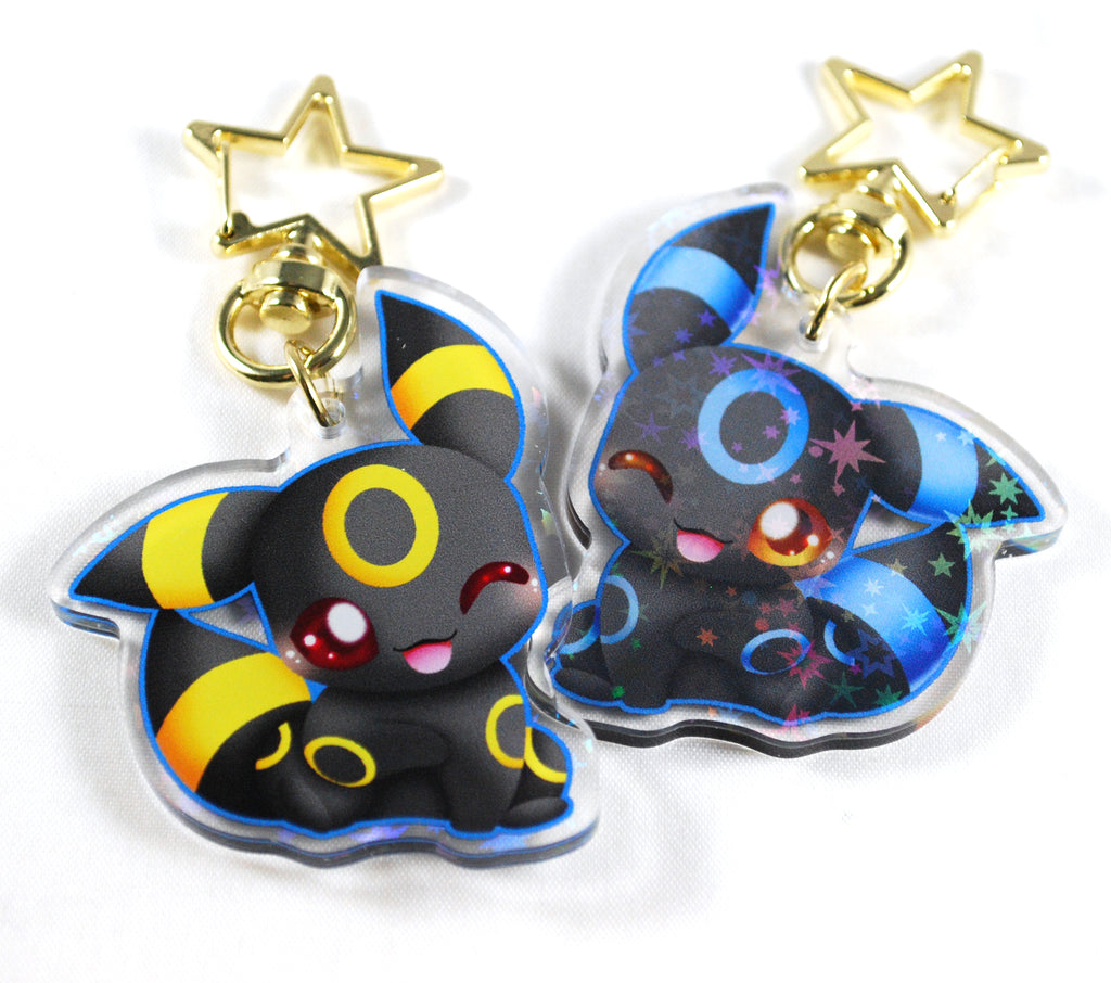 Umbreon Chibi Fanart Keychain