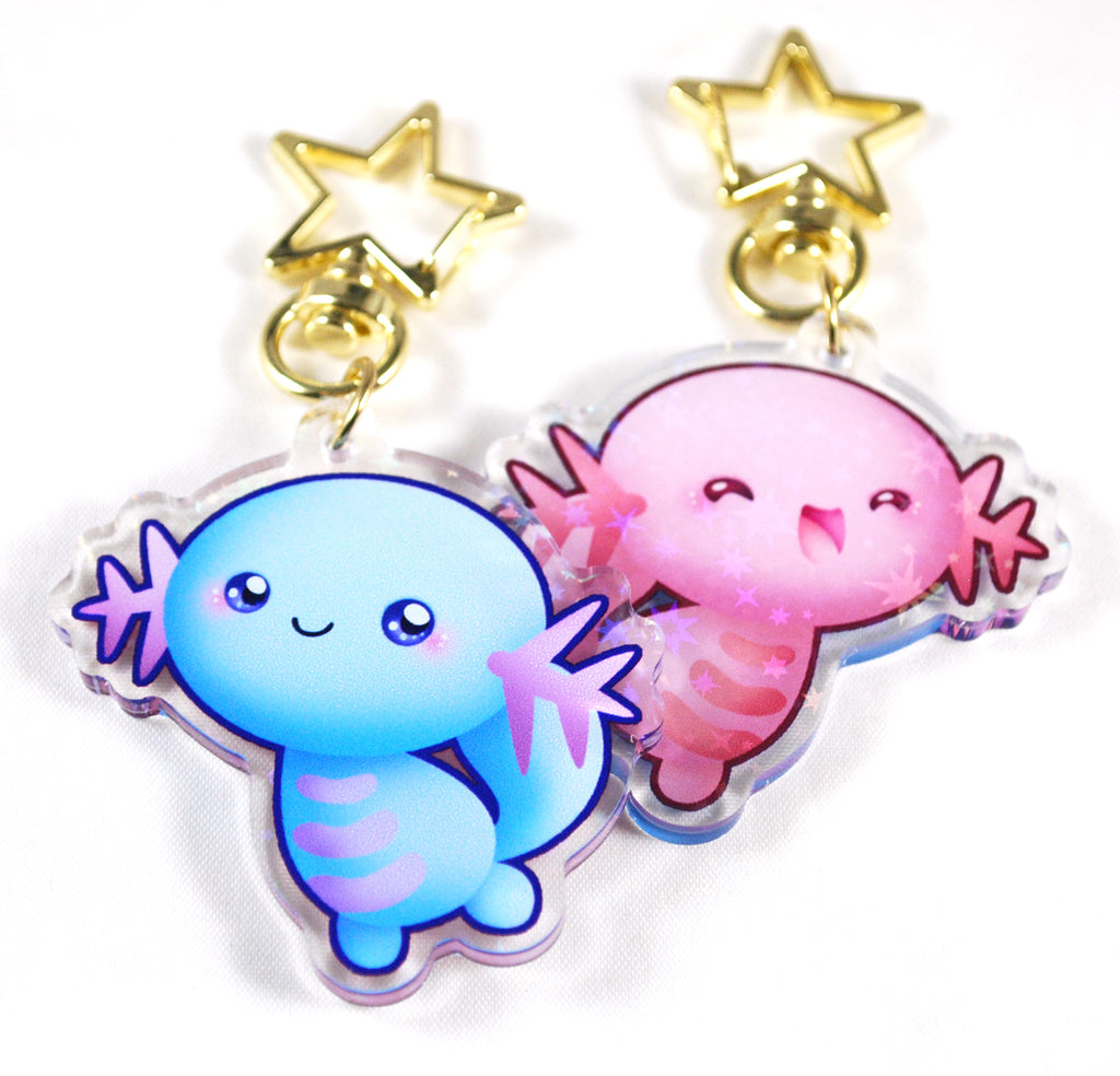 Wooper Chibi Fanart Keychain