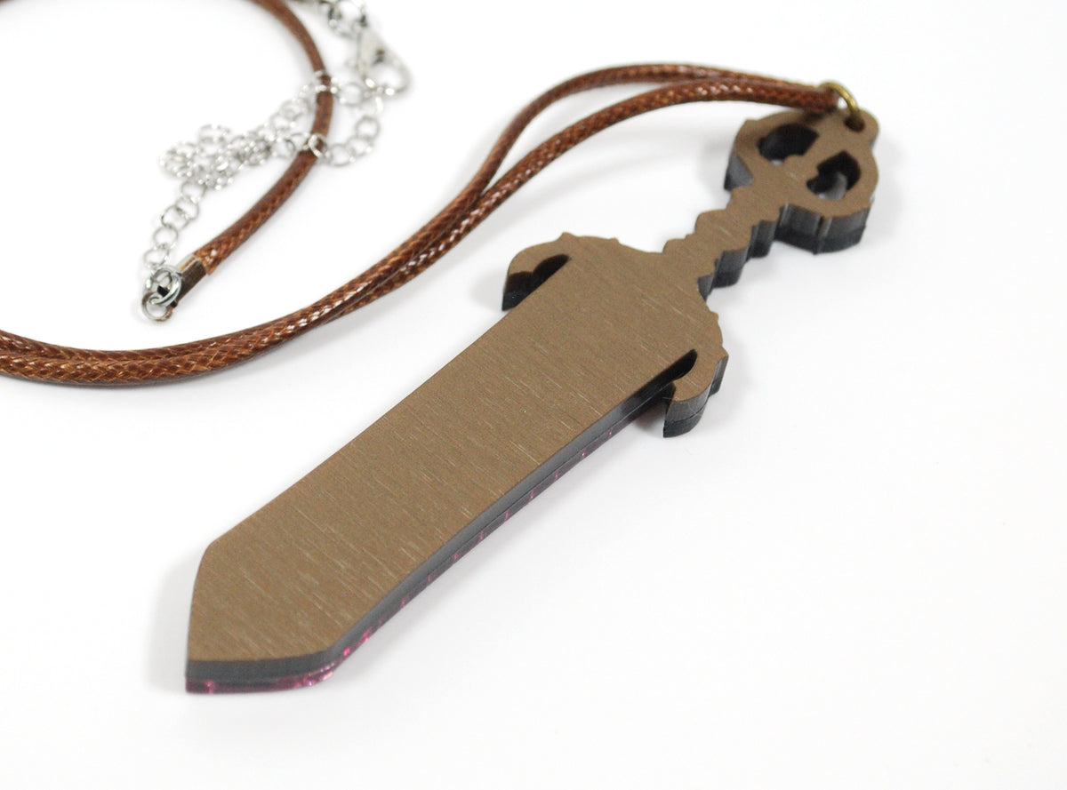 FE Corrin's Omega Yato Sword Acrylic Necklace or Keychain – Clinkorz