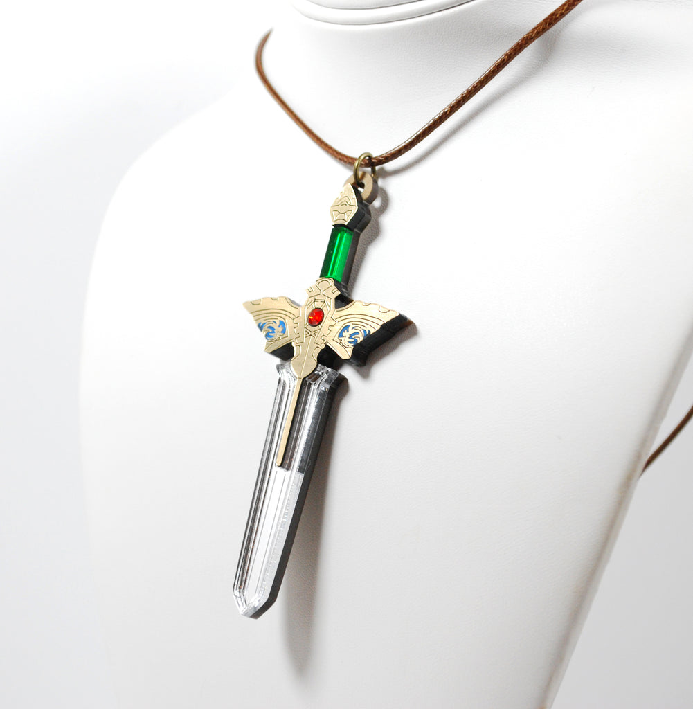 Fire Emblem Roy's Binding Blade Acrylic Necklace or Keychain