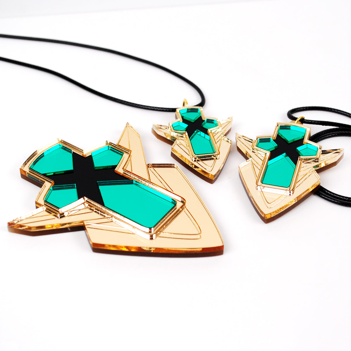 Mythra Core Crystal in Acrylic as Necklace Keychain or Magnet