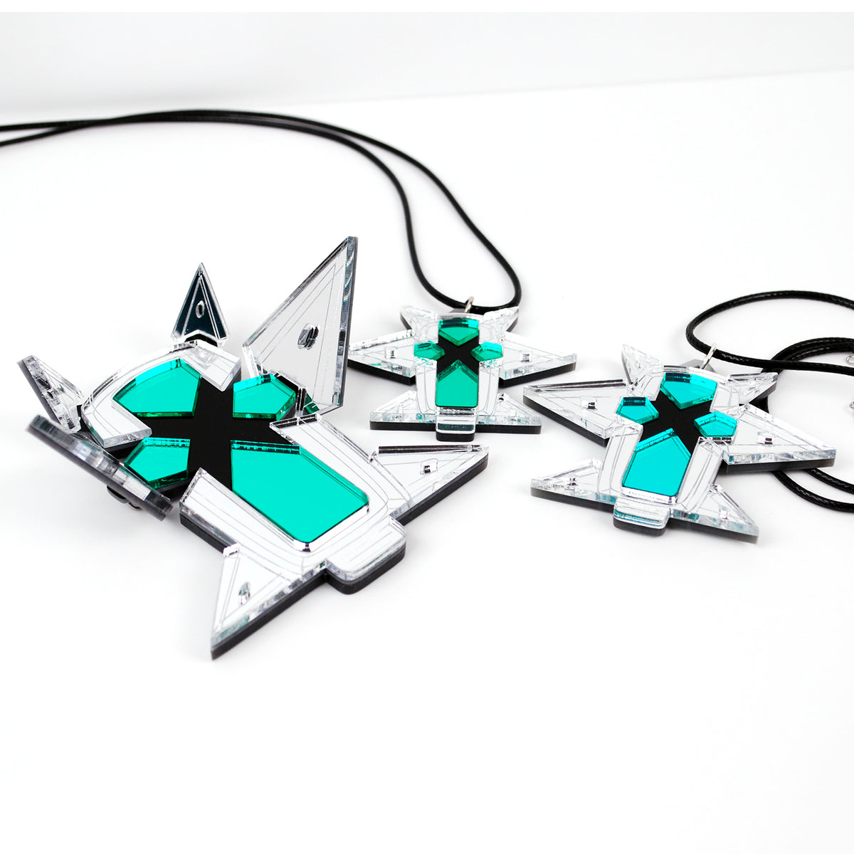 Pneuma Core Crystal in Acrylic as Necklace Keychain or Magnet