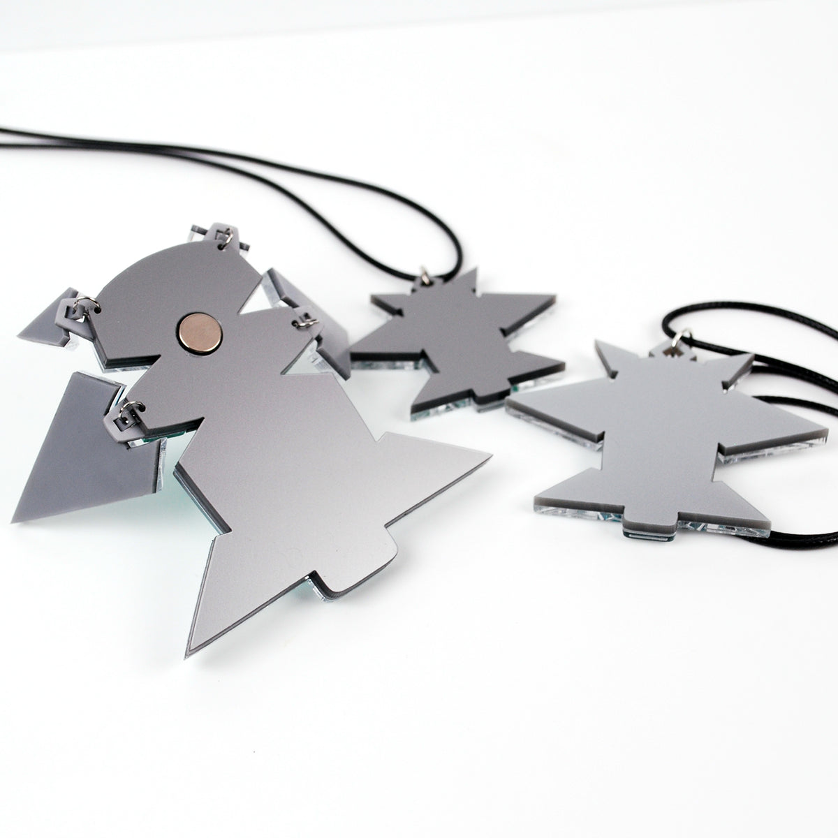 Pneuma Core Crystal in Acrylic as Necklace Keychain or Magnet