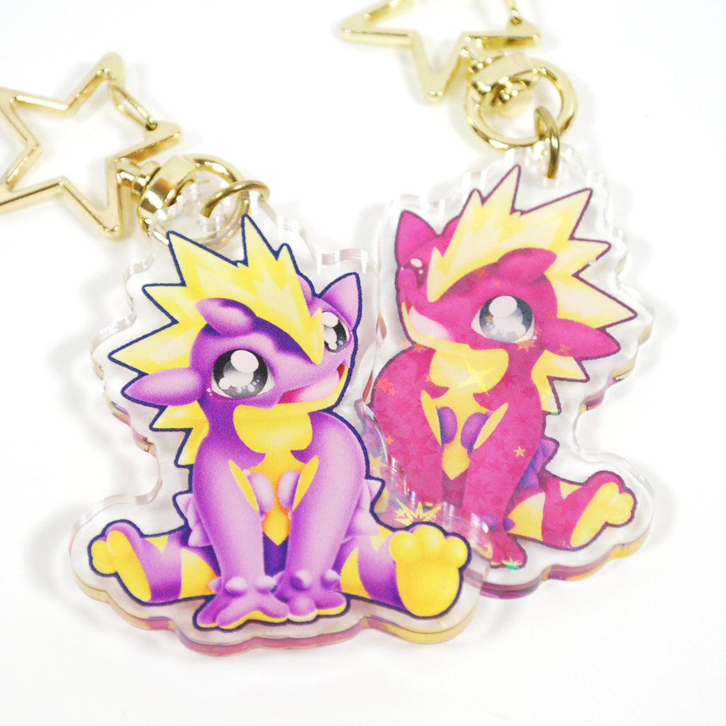 Toxtricity Amped Fanart Keychain