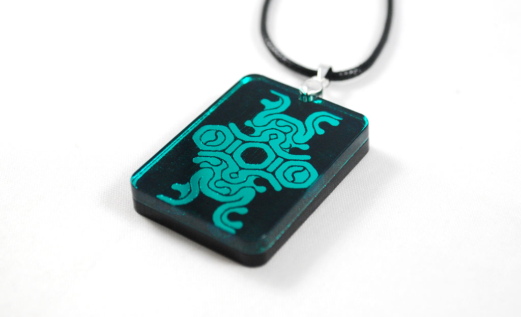 Shadow of the Colossus Weak Point Acrylic Necklace
