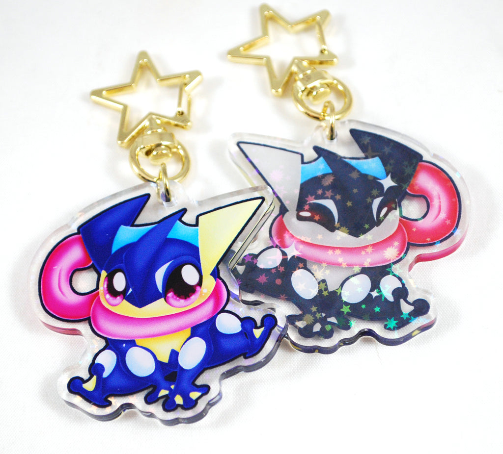Greninja Chibi Fanart Keychain