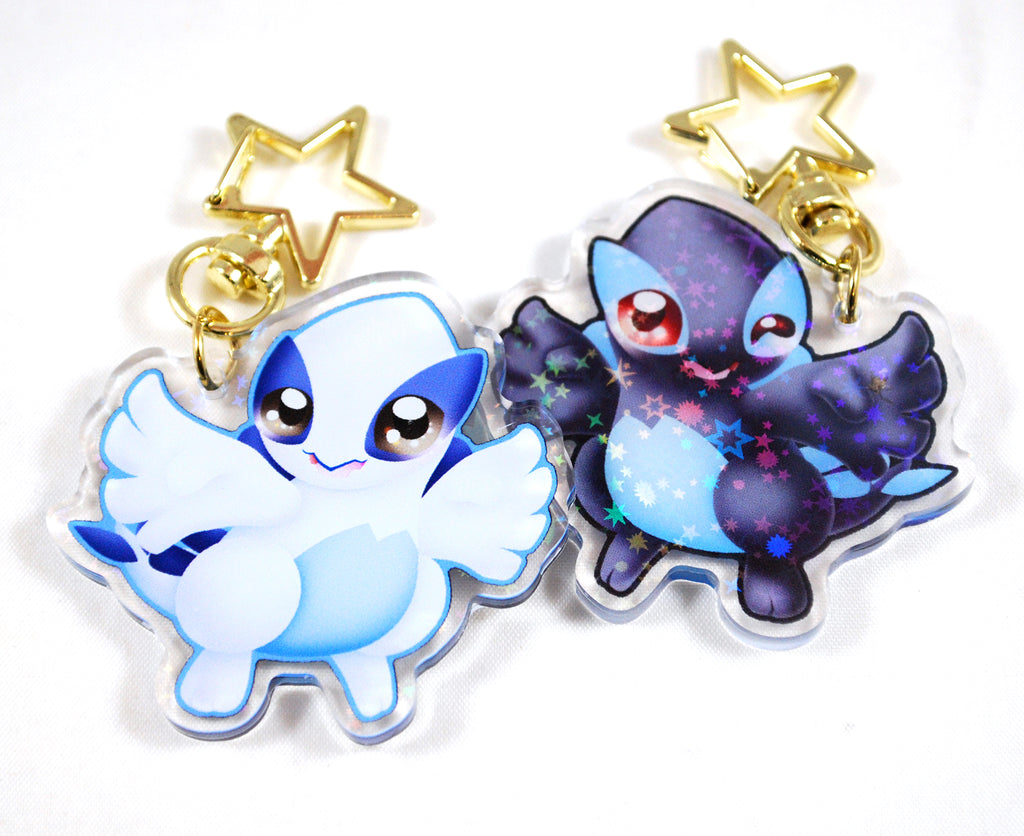 Lugia Chibi Fanart Keychain