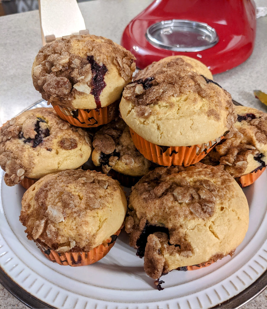10 Sept - Blueberry Pumpkin Muffins