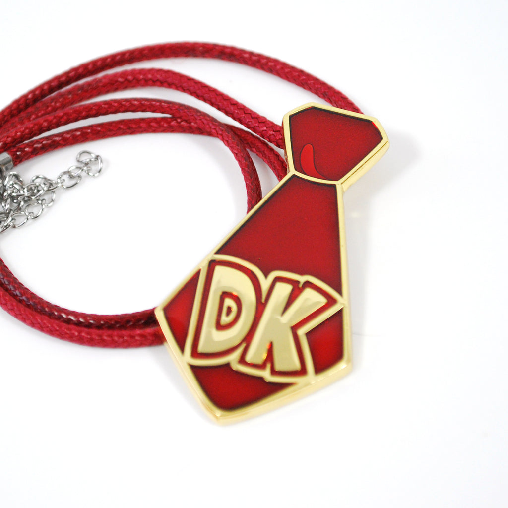 Donkey Kong Tie Enamel and Metal Accessory