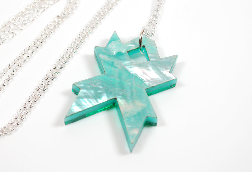 XC2 Rex Core Crystal Acrylic Necklace or Keychain UPDATED