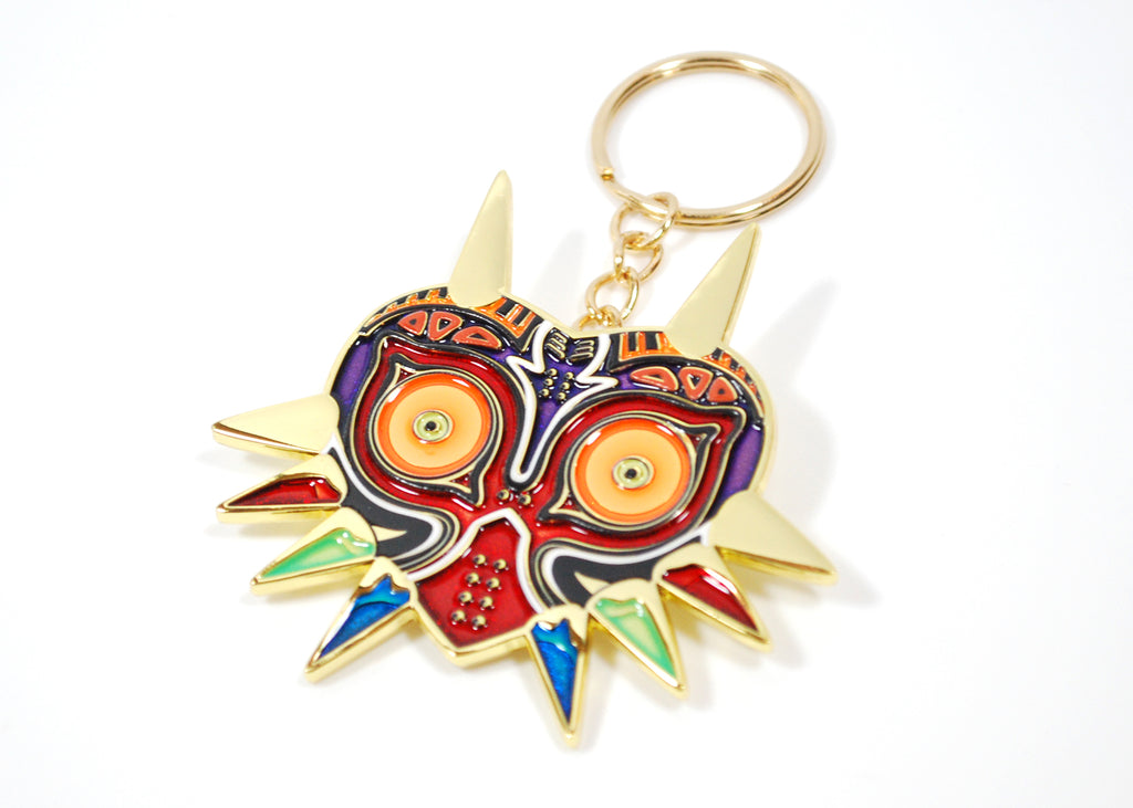 Majora's Mask Metal and Enamel Necklace Keychain or Pin