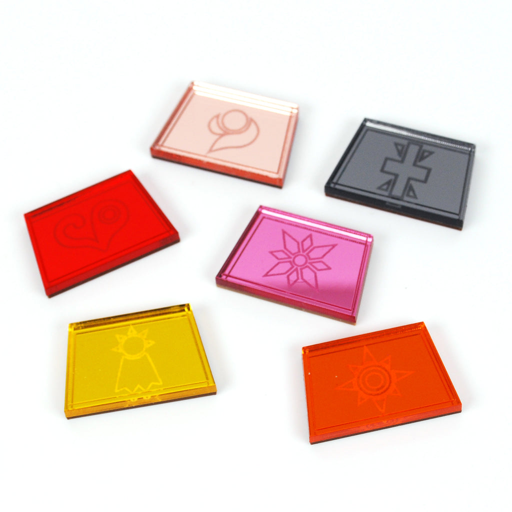 B Grade Digi Destined Tag Additional Crests (Tag not included)