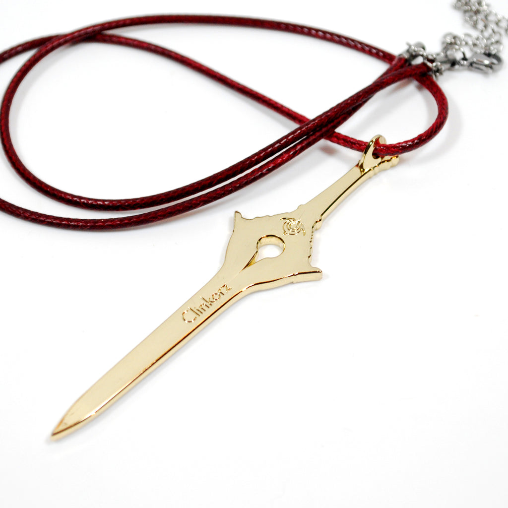 Lucina's Exalted Falchion in Metal and Enamel as Necklace Keychain or Pin