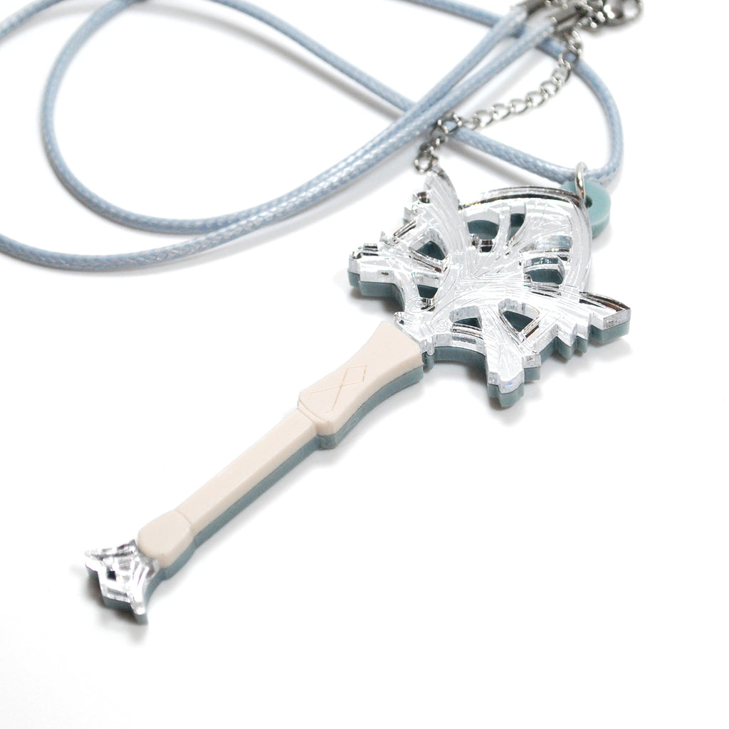 Melia's Staff Acrylic Necklace or Keychain