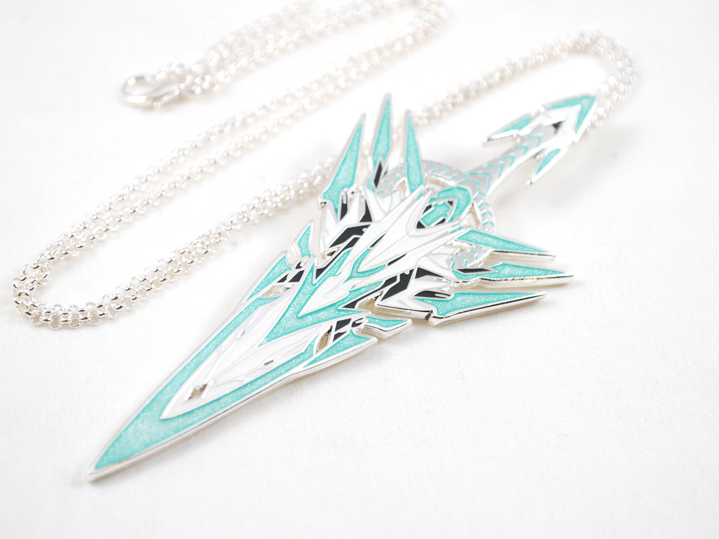 XC2 Pneuma Aegis Blade Enamel Metal as Necklace Keychain or Pin UPDATED