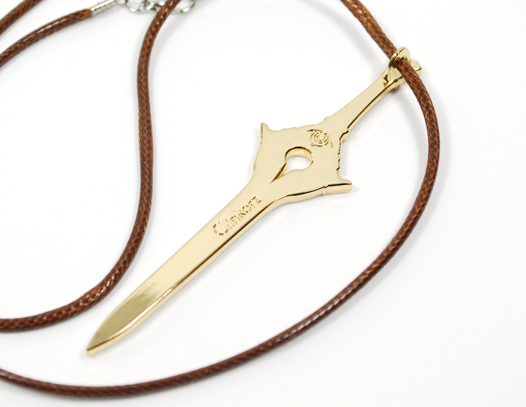 Fire Emblem Lucina's Exalted Falchion in Metal and Enamel as Necklace Keychain or Pin