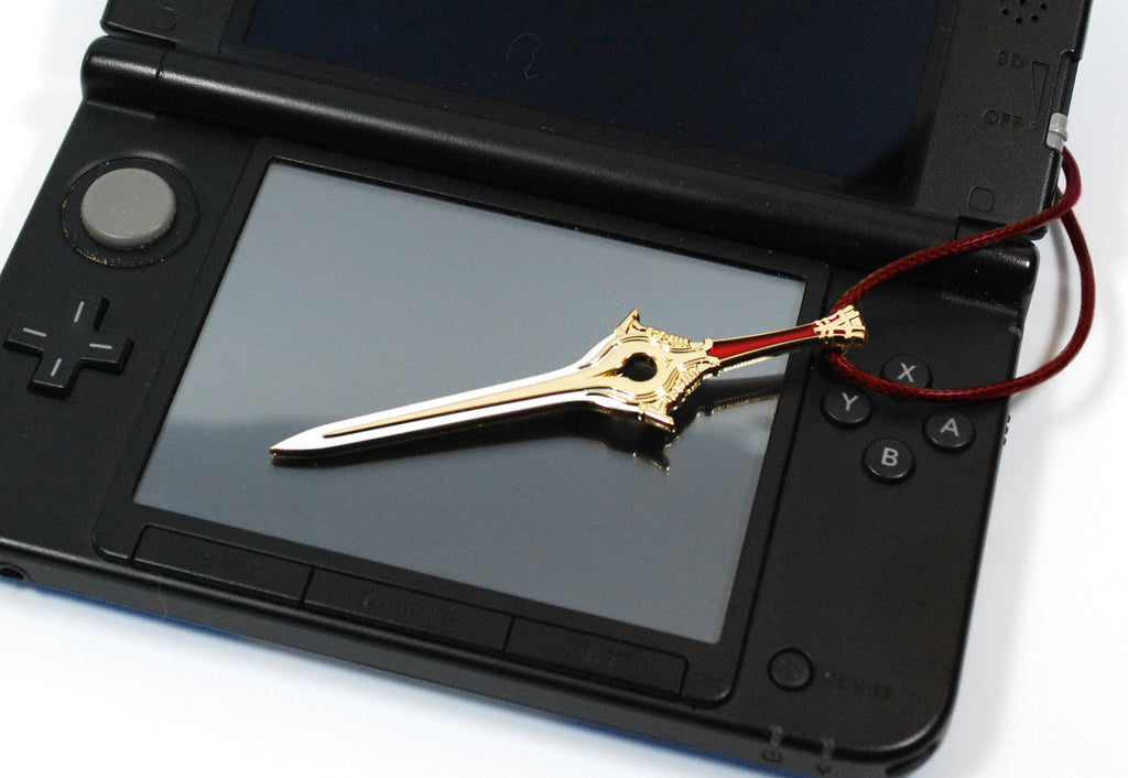 Fire Emblem Lucina's Exalted Falchion in Metal and Enamel as Necklace Keychain or Pin