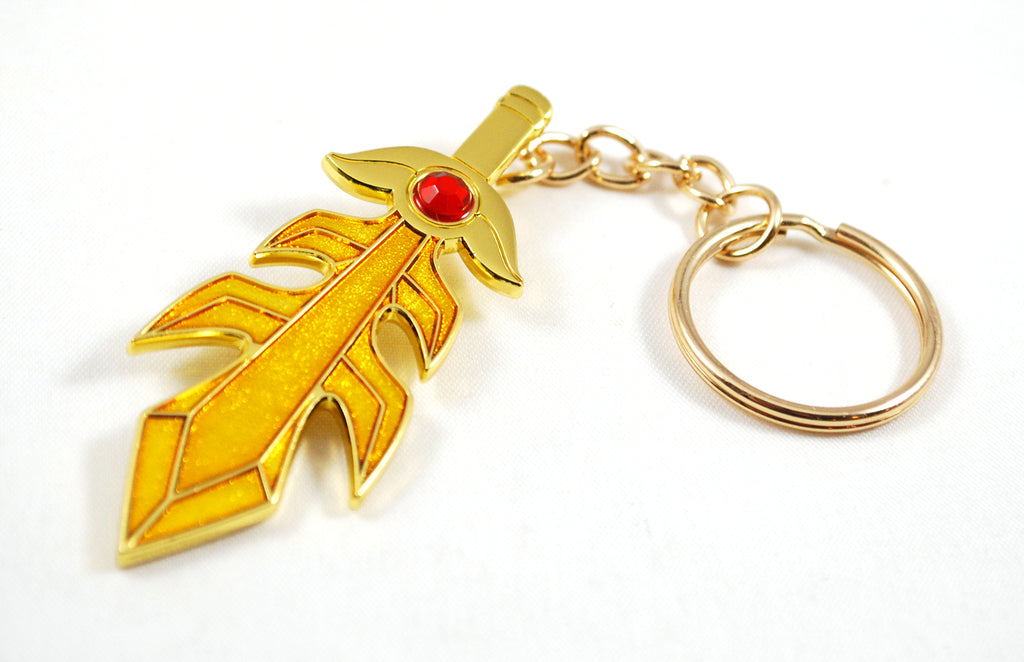 Meta Knight's Galaxia Enamel and Metal Necklace Keychain or Pin