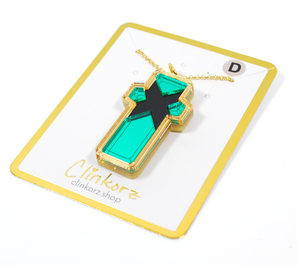 Discontinued XC2 Mythra Everyday Core Necklace or Keychain in Acrylic