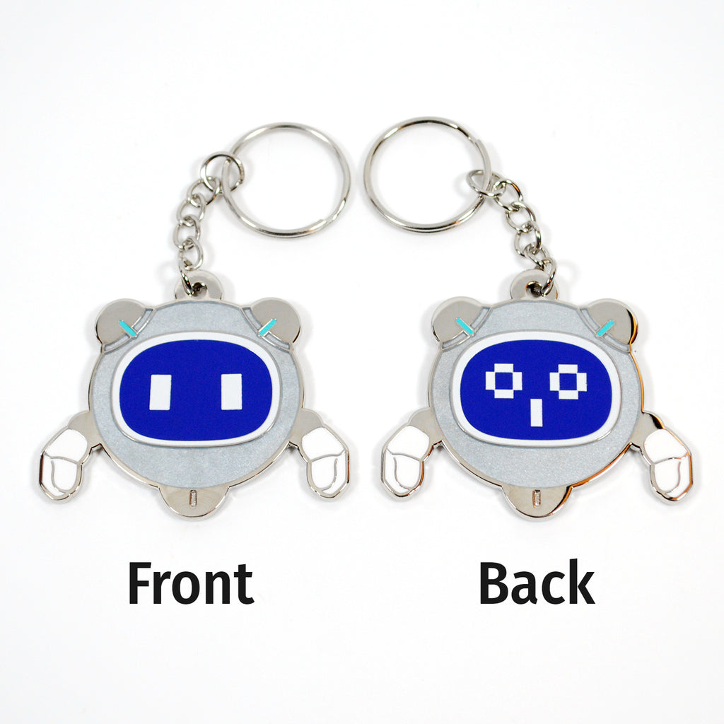 FFXIV Cahciua Outrunner Metal and Enamel Keychain