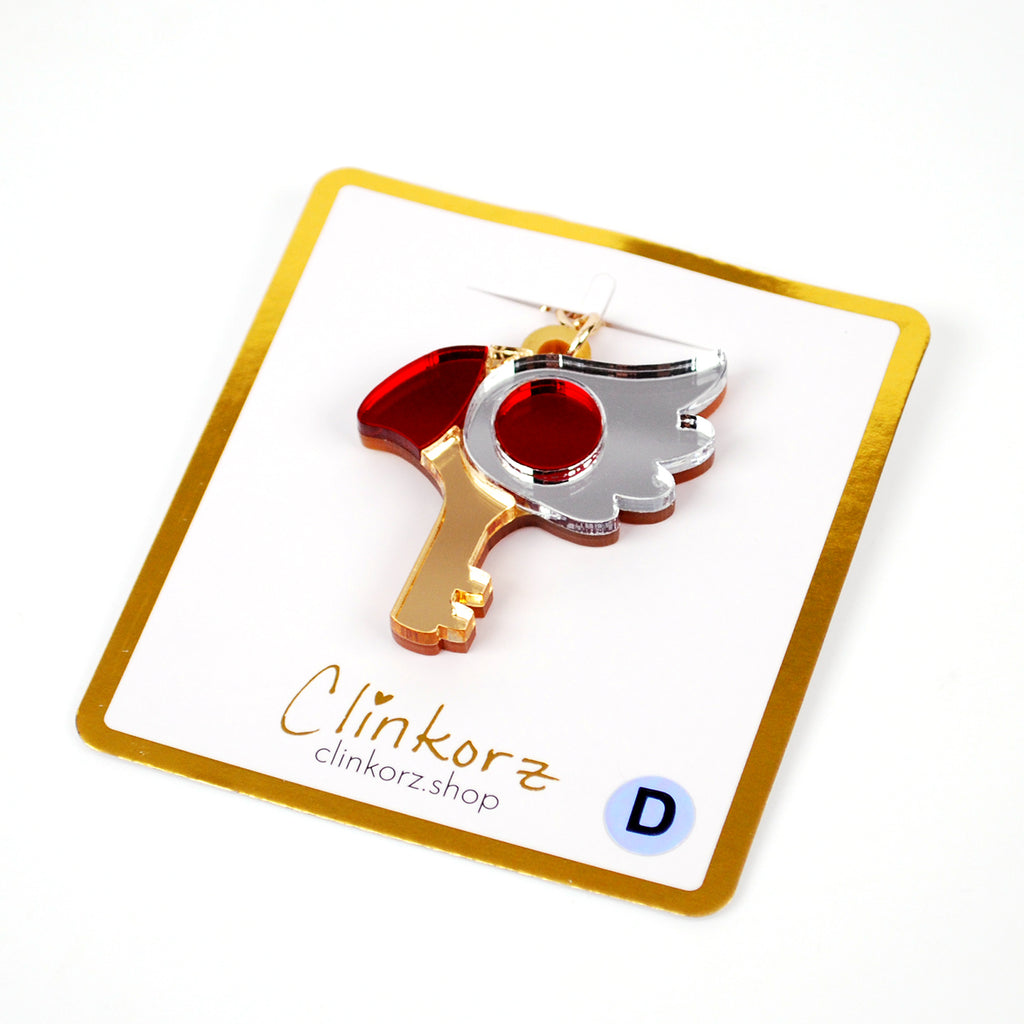 1st Iteration Discontinued Sakura Wand Key Acrylic Accessories
