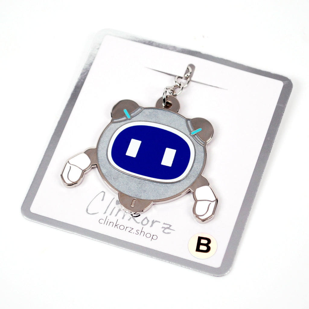 B Grade FF Cahciua Outrunner Metal and Enamel Keychain