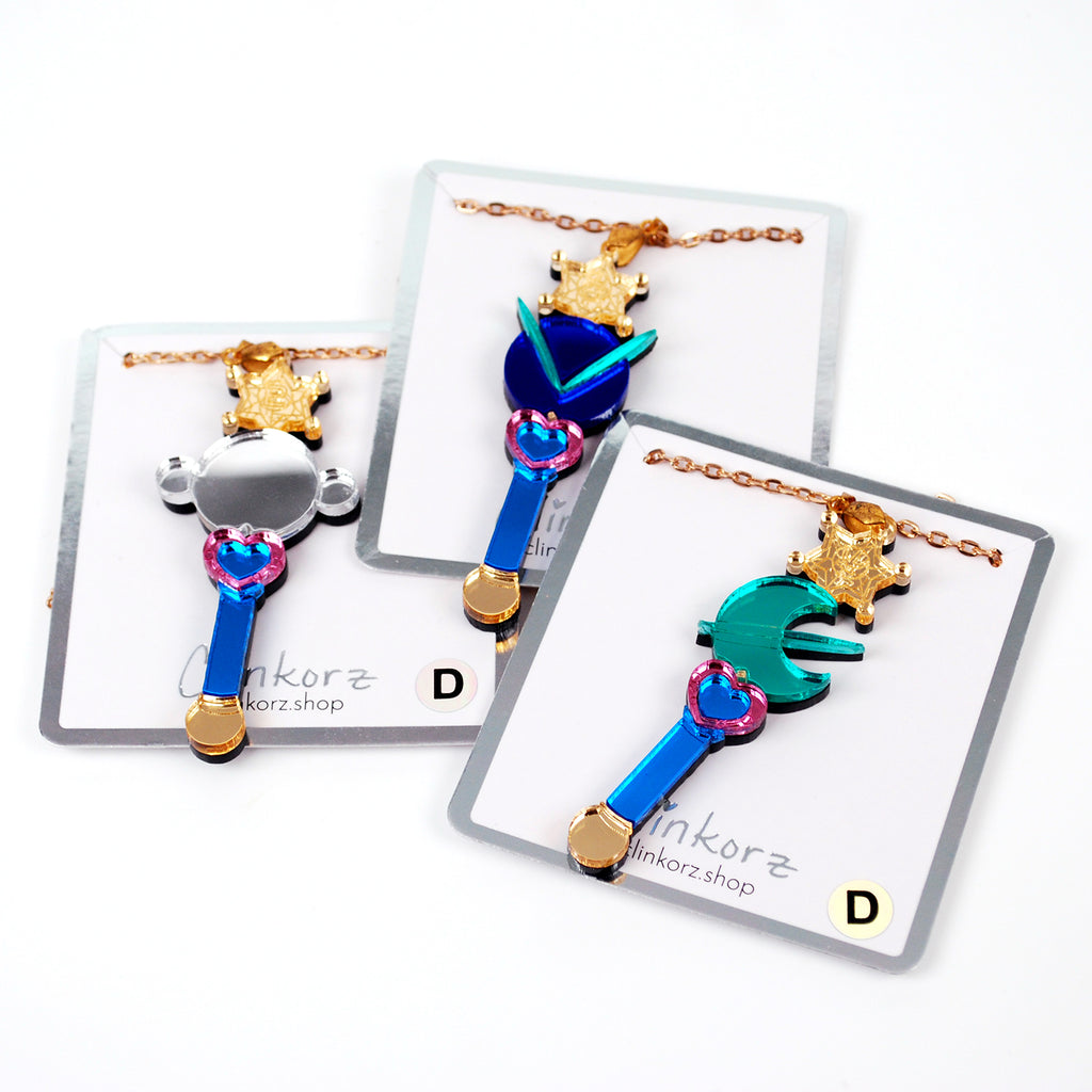 Discontinued Sailor Uranus Neptune Pluto Lip Rod in Acrylic