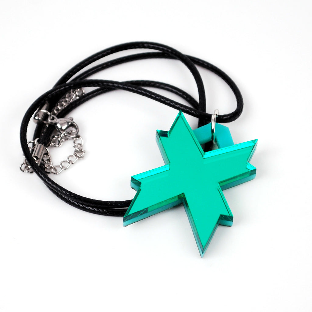 Rex Core Crystal Acrylic Necklace or Keychain