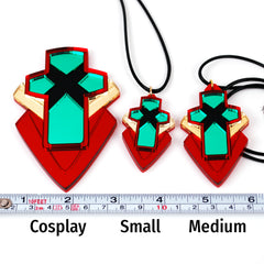 Pyra, Mythra, Pneuma, and Rex Core Crystals Acrylic