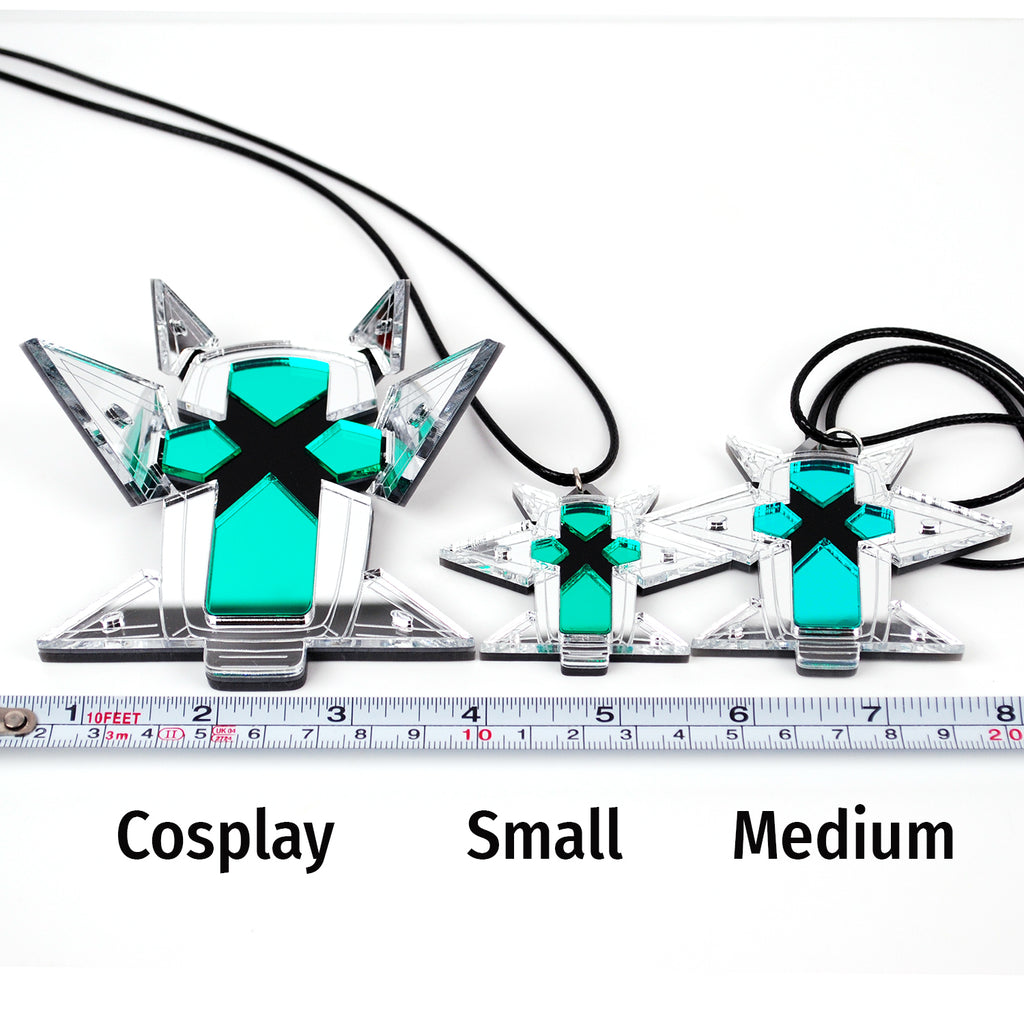 Pneuma Core Crystal in Acrylic as Necklace Keychain or Magnet