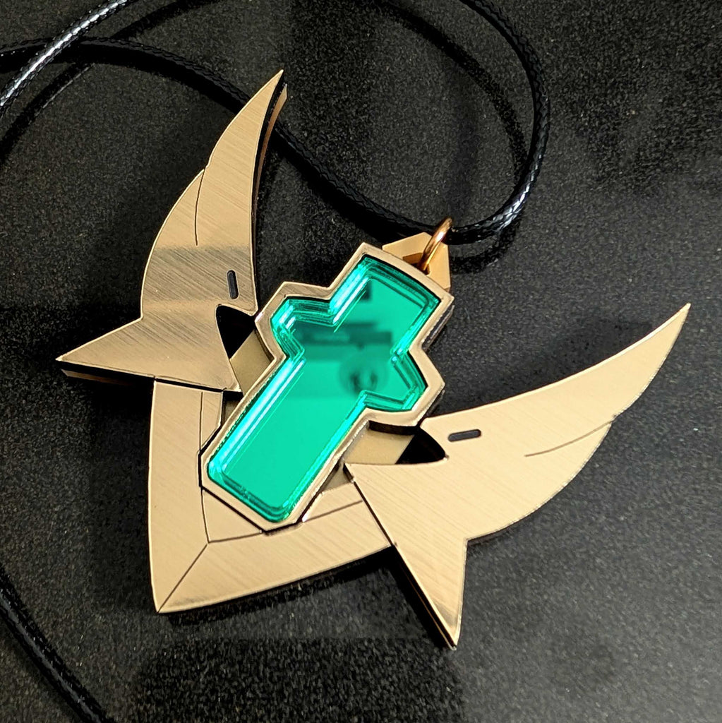 LIMITED Shimmer's Core in Acrylic as Necklace or Keychain