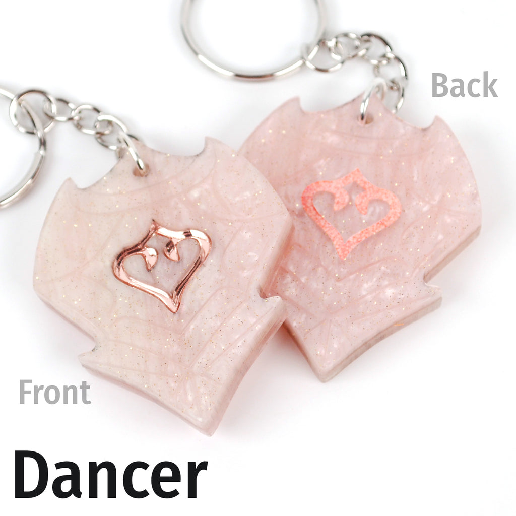 FFXIV Job Stones in Acrylic as Keychains with NFC Chip Inside