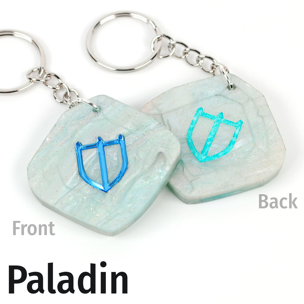FFXIV Job Stones in Acrylic as Keychains with NFC Chip Inside