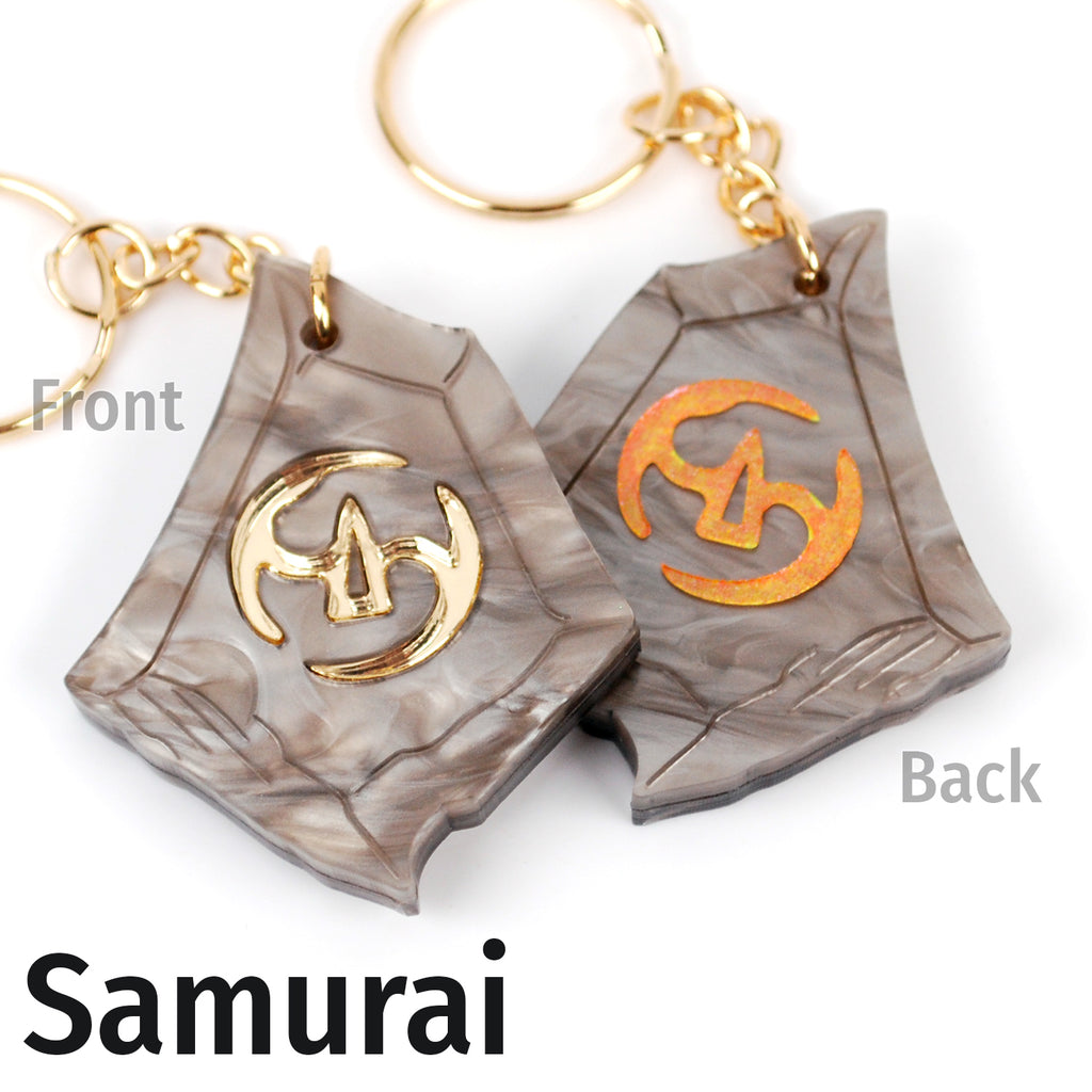 FFXIV Job Stones in Acrylic as Keychains with NFC Chip Inside