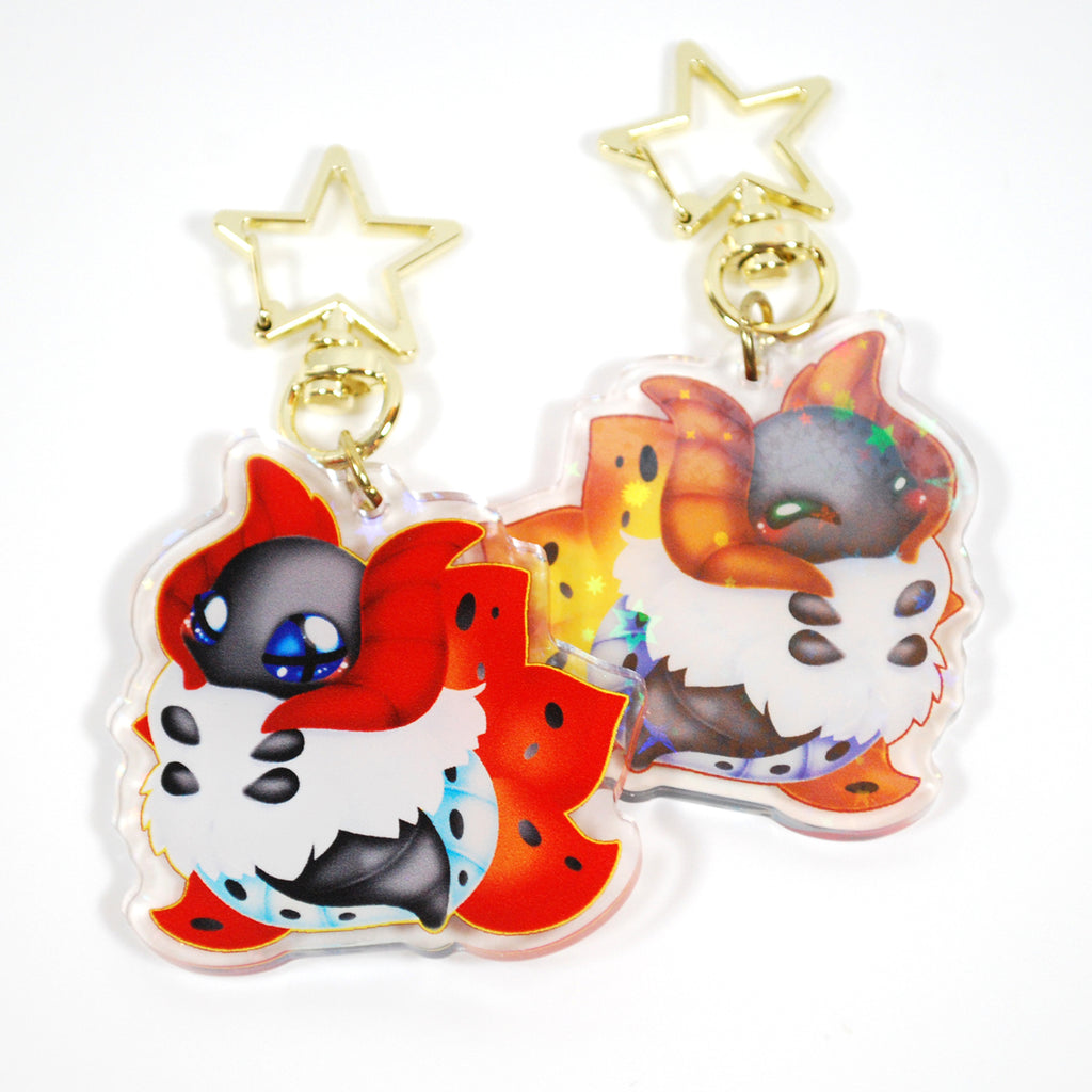 Volcarona Fanart Keychain