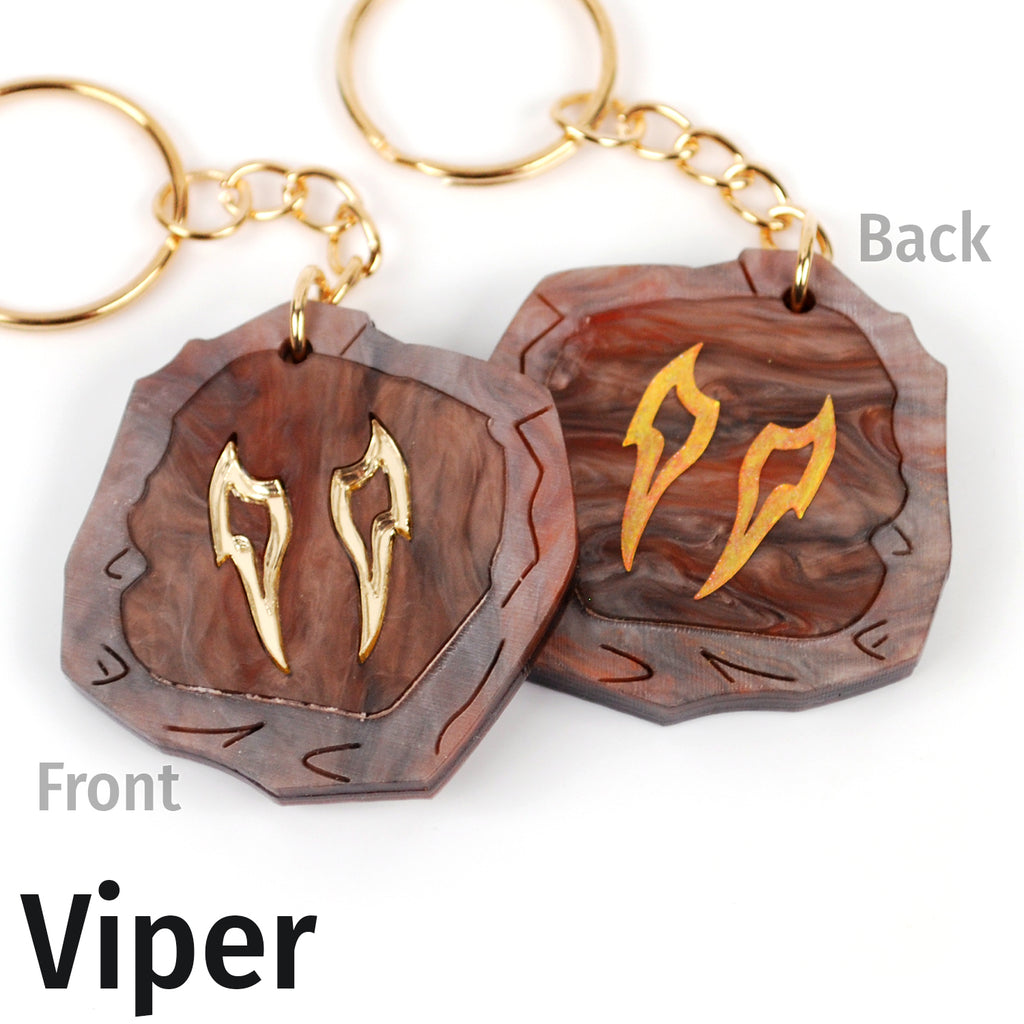 FFXIV Job Stones in Acrylic as Keychains with NFC Chip Inside