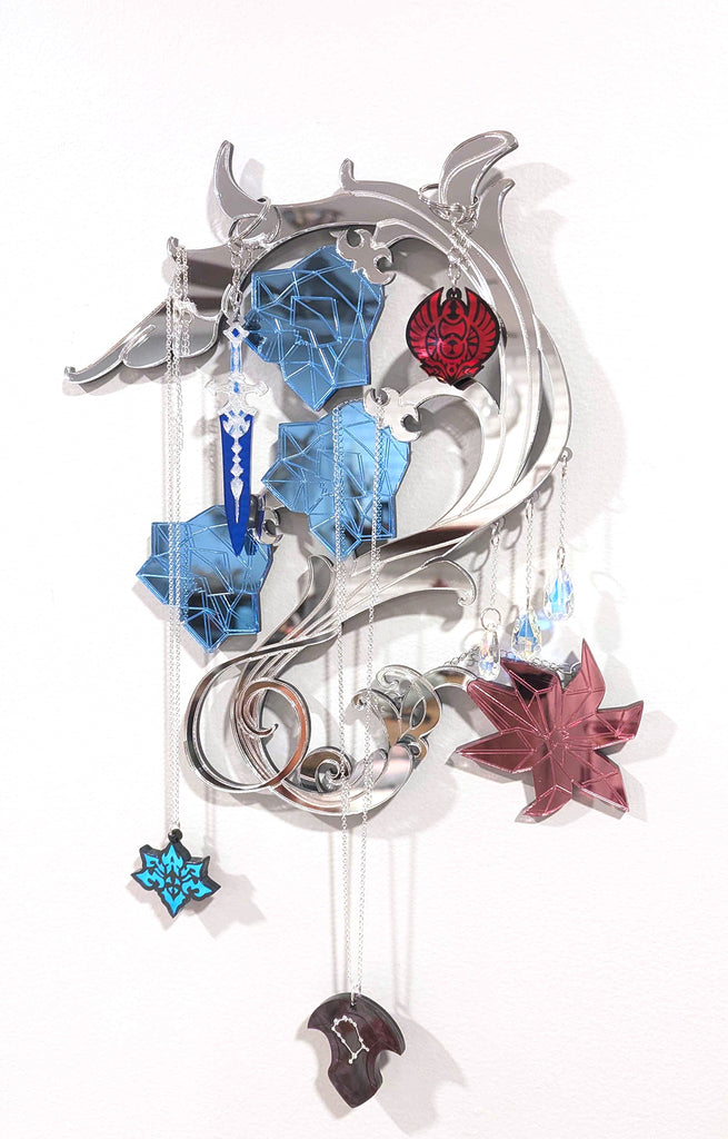white mage lily gauge White Mage Job Gauge Wall Mounted Accessory Holder (3-6 week fulfillme – Clinkorz