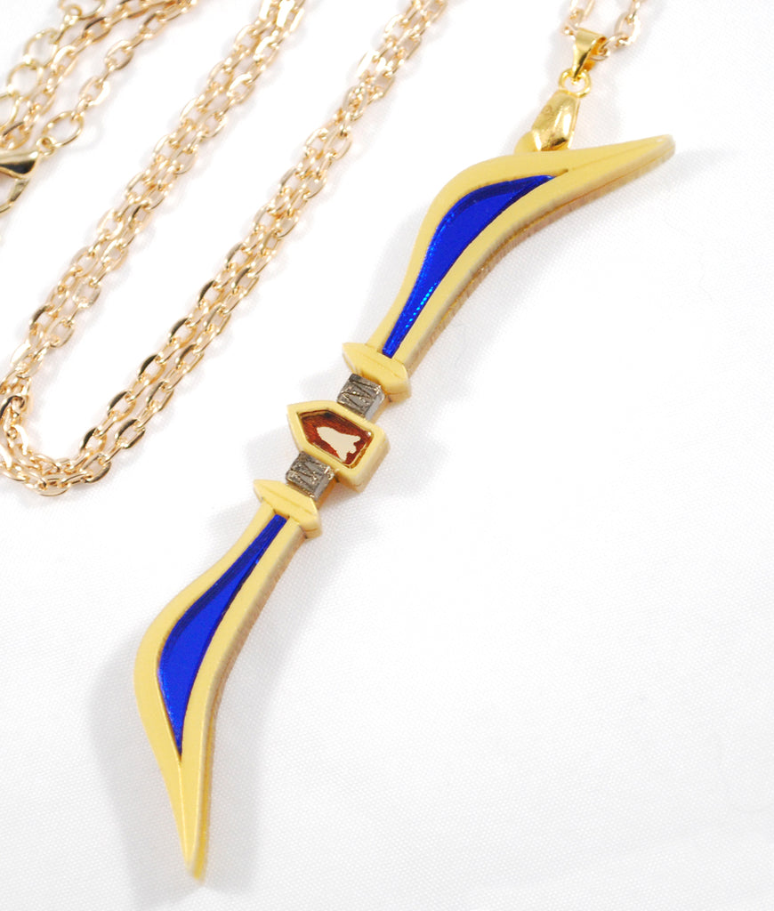 Pit's Palutena Bow from Kid Icarus Acrylic Necklace or Keychain