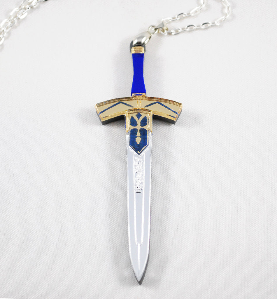 Fate Saber's Excalibur Acrylic Necklace or Keychain