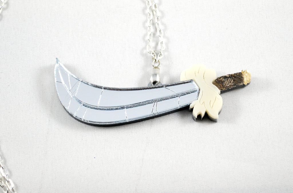 RETIRED InuYasha's Tessaiga Sword Acrylic Necklace or Keychain