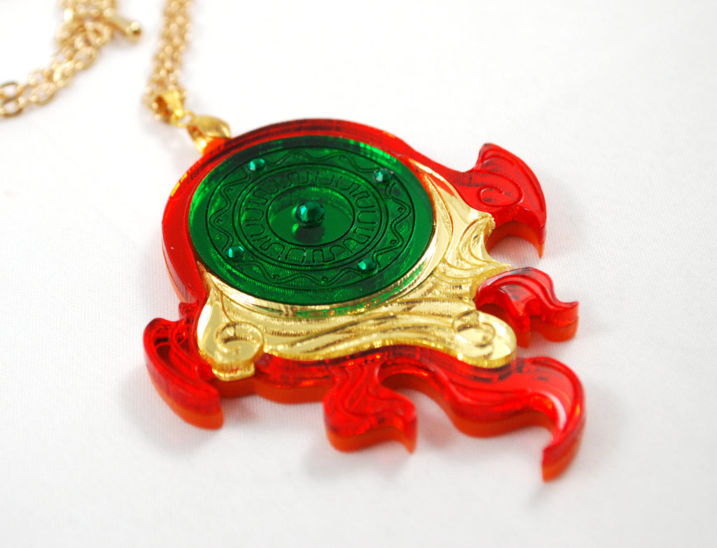 Okami Divine Retribution Handmade Acrylic Necklace