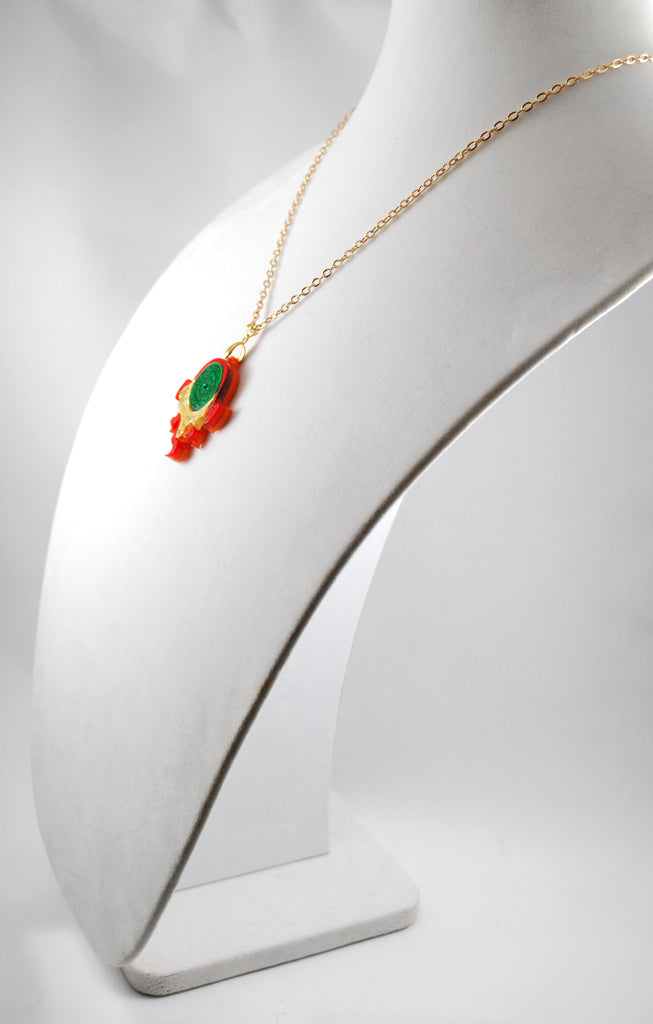 Okami Divine Retribution Handmade Acrylic Necklace