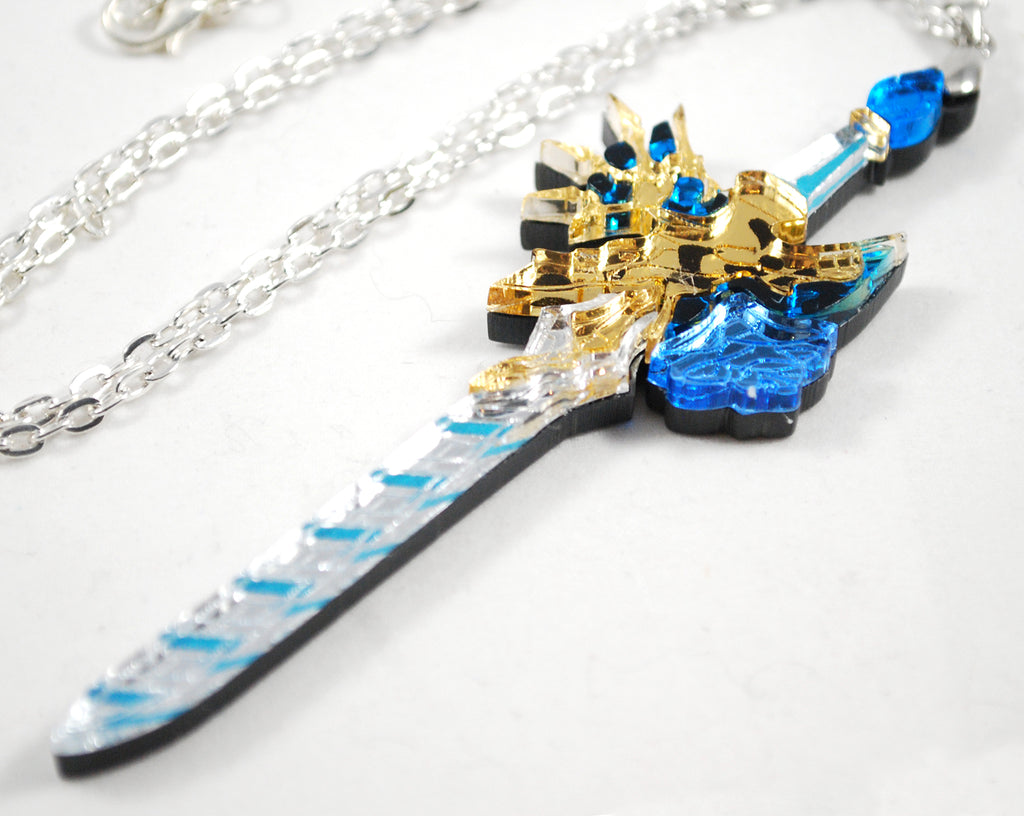 Brighid Single Blade Acrylic Necklace or Keychain