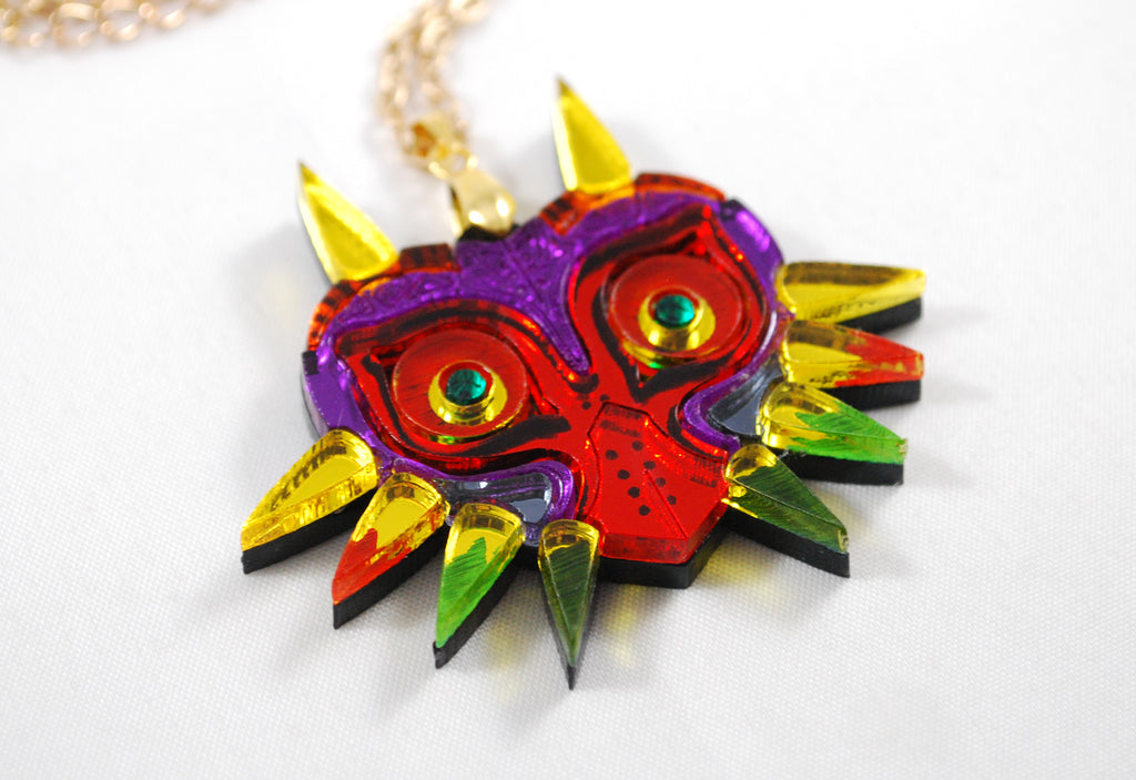 Majora's Mask Legend of Zelda Acrylic Necklace
