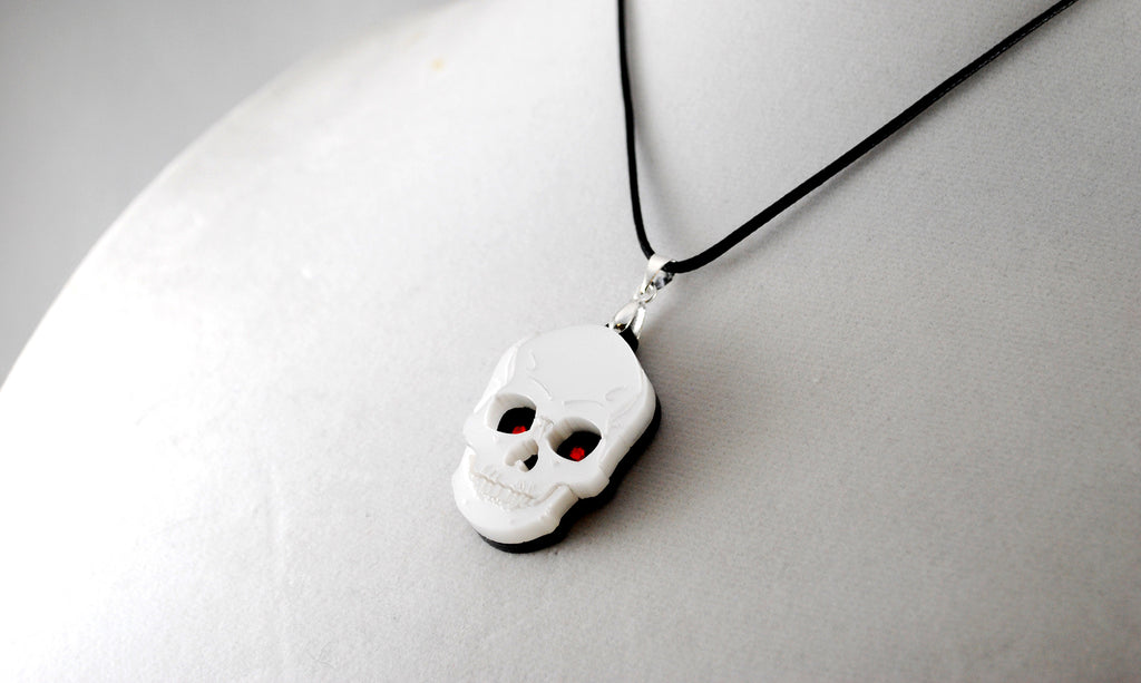 RETIRED Vampire Killer Halloween 2020 Acrylic Necklace or Keychain