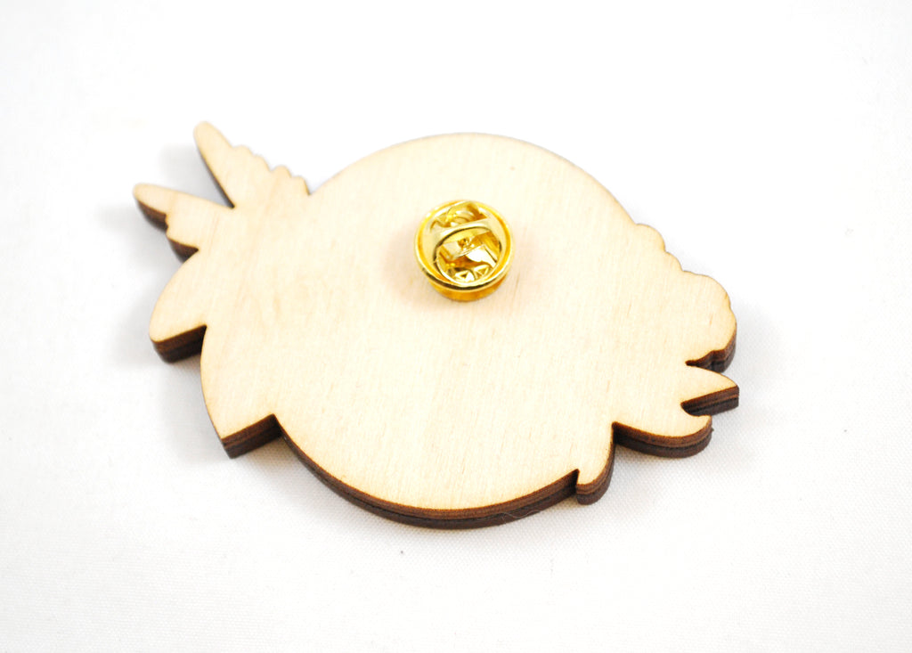 FFXIV Island Sanctuary Life in Wood as Pin or Magnet
